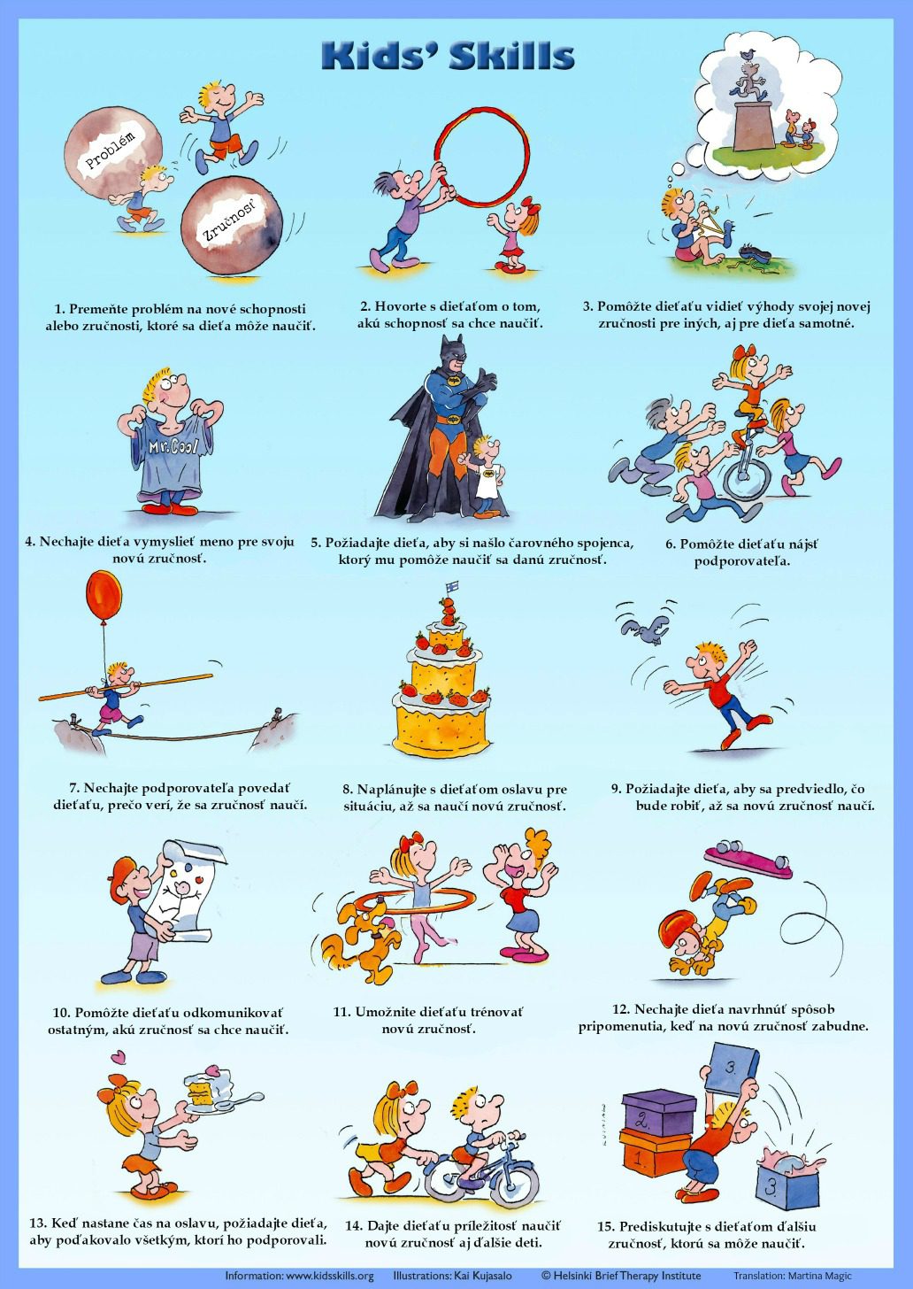 15 krokov metódy koučovania detských zručností 